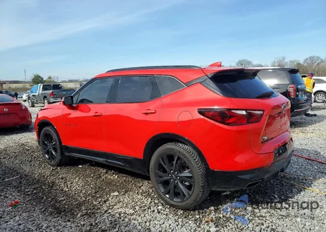 2021 Chevrolet Blazer Rs z USA, uszkodzony, nr VIN 3GNKBKRS5MS519540